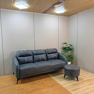 Thanh Lý Sofa Da Kèm Đôn Tròn Mới 99% (Nhiều Màu) 5