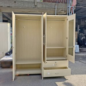 Tủ Quần Áo Gỗ MDF Lõi Xanh 1m4x2m Mới 99% (Nhiều Mẫu) 10