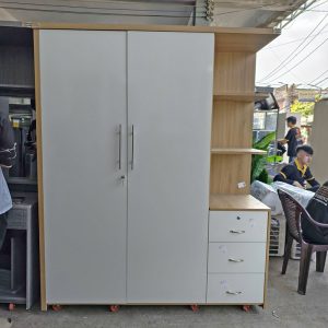 Thanh Lý Tủ Quần Áo Kèm Kệ 1m6x2m Mới 99% (2 Màu) 3 Thanh Lý Tủ Quần Áo Kèm Kệ 1m6x2m Mới 99% (2 Màu) 5