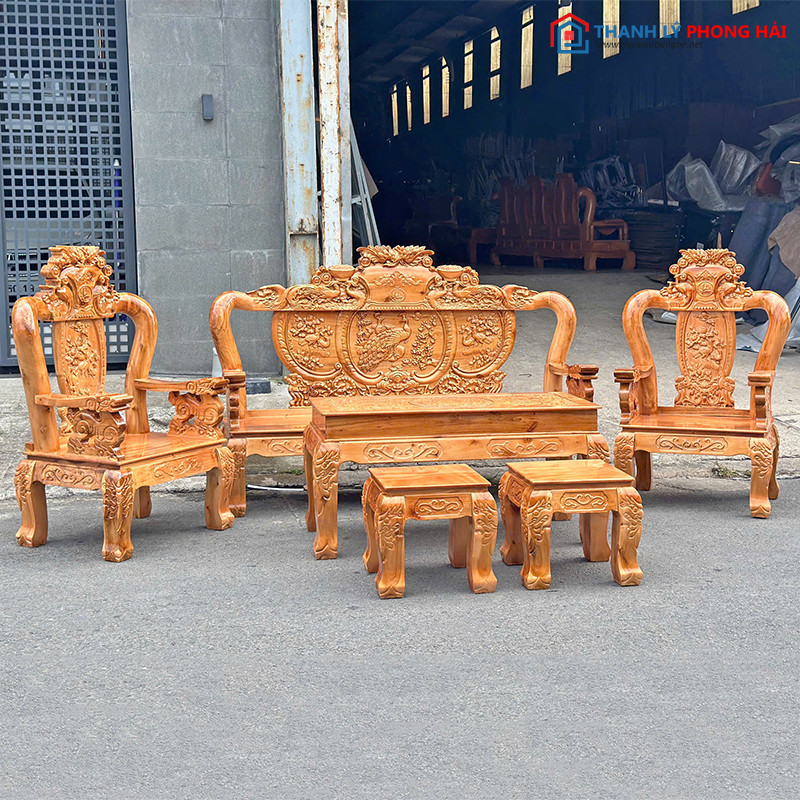 Thanh Lý Bộ Salon Gỗ Chạm Công 6 Món salon-go-lung-cham-cong-2 Thanh Lý Bộ Salon Gỗ Chạm Công 6 Món