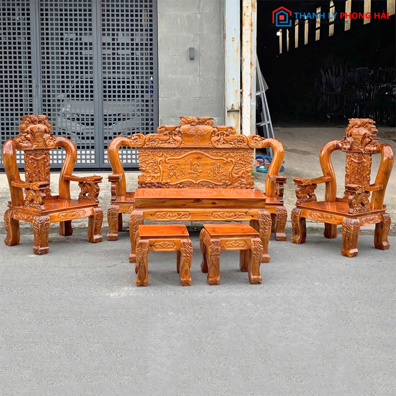 Thanh Lý Bộ Salon Gỗ Lưng Liền Chạm Phúc Lộc Thọ salon-go-lung-lien-plt Thanh Lý Bộ Salon Gỗ Lưng Liền Chạm Phúc Lộc Thọ