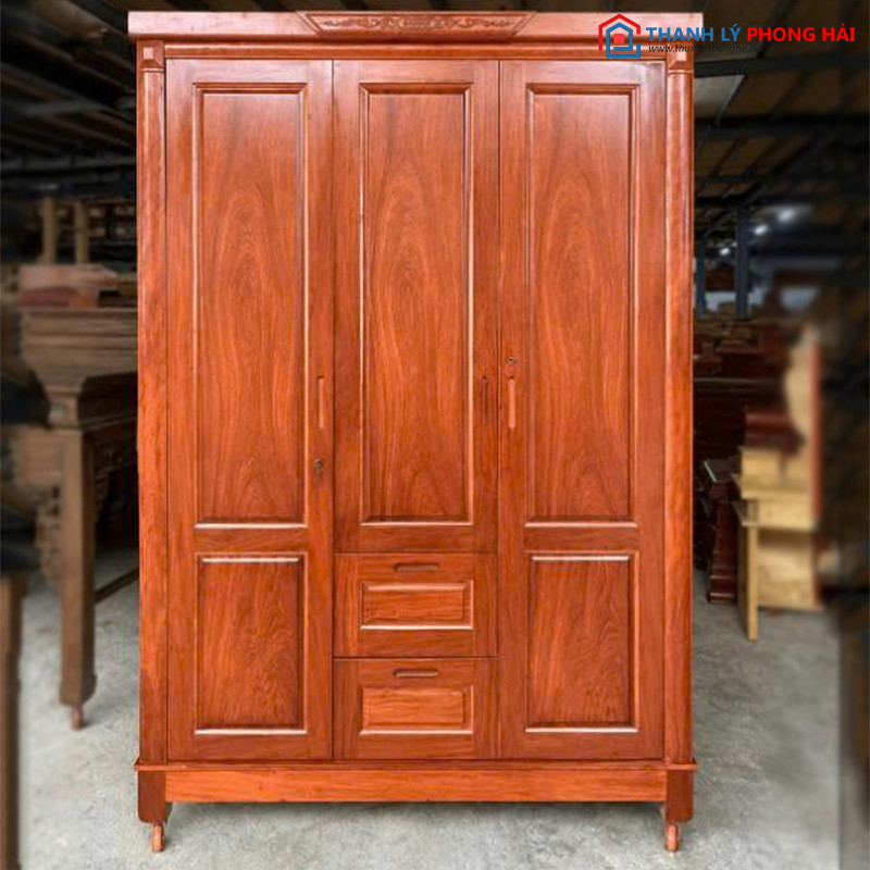 Thanh Lý Tủ Áo 3 Cánh Phủ Hương Đá 1m6 tqa-3-canh-phu-huong-da Thanh Lý Tủ Áo 3 Cánh Phủ Hương Đá 1m6