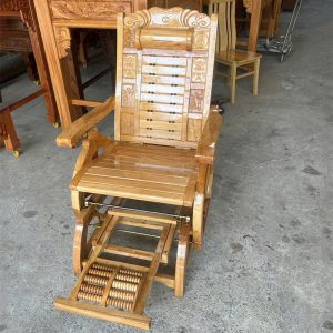 Thanh Lý Ghế Lười Gỗ Đa Năng Mới 99% 2