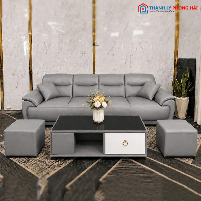 Thanh Lý Bộ Sofa 4 Chỗ Ngồi Hiện Đại (Nhiều Màu) sofa-boc-da-3 Thanh Lý Bộ Sofa 4 Chỗ Ngồi Hiện Đại (Nhiều Màu)