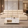 Sofa góc L bọc da