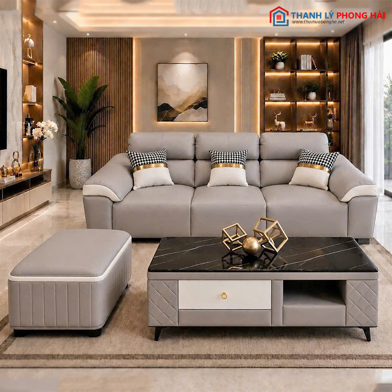 Thanh Lý Bộ Sofa Góc L Bọc Da Mới 99% (Nhiều Màu) sofa-goc-l-boc-da-2 Thanh Lý Bộ Sofa Góc L Bọc Da Mới 99% (Nhiều Màu)