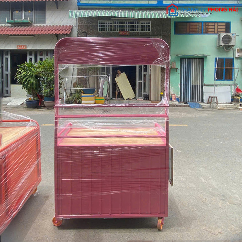Thanh Lý Xe Cafe Gỗ Di Động Mới 99% Nhiều Màu xe-cafe-go-1 Thanh Lý Xe Cafe Gỗ Di Động Mới 99% Nhiều Màu