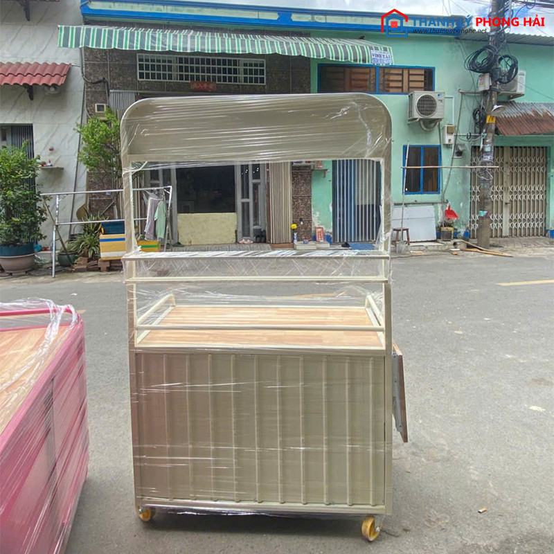Thanh Lý Xe Cafe Gỗ Di Động Mới 99% Nhiều Màu xe-cafe-go-5 Thanh Lý Xe Cafe Gỗ Di Động Mới 99% Nhiều Màu
