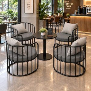 Thanh Lý Bộ Bàn Ghế Cafe Tròn 4 Ghế Mới 99% 13 Thanh Lý Bộ Bàn Ghế Cafe Tròn 4 Ghế Mới 99% 28