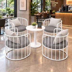 Thanh Lý Bộ Bàn Ghế Cafe Tròn 4 Ghế Mới 99% 5 Thanh Lý Bộ Bàn Ghế Cafe Tròn 4 Ghế Mới 99% 20