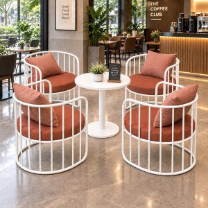 Thanh Lý Bộ Bàn Ghế Cafe Tròn 4 Ghế Mới 99% 11 Thanh Lý Bộ Bàn Ghế Cafe Tròn 4 Ghế Mới 99% 26