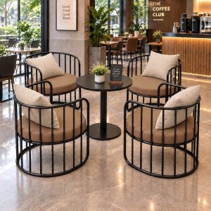 Thanh Lý Bộ Bàn Ghế Cafe Tròn 4 Ghế Mới 99% 7 Thanh Lý Bộ Bàn Ghế Cafe Tròn 4 Ghế Mới 99% 22