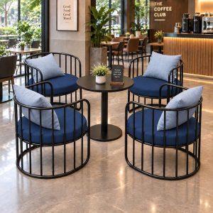 Thanh Lý Bộ Bàn Ghế Cafe Tròn 4 Ghế Mới 99% 6 Thanh Lý Bộ Bàn Ghế Cafe Tròn 4 Ghế Mới 99% 21