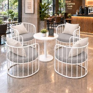 Thanh Lý Bộ Bàn Ghế Cafe Tròn 4 Ghế Mới 99% 2 Thanh Lý Bộ Bàn Ghế Cafe Tròn 4 Ghế Mới 99% 17