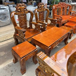 Thanh Lý Bộ Salon Uyên Ương Phúc Lộc Thọ Tay 10 3 Thanh Lý Bộ Salon Uyên Ương Phúc Lộc Thọ Tay 10 4