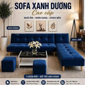 Thanh Lý Bộ Sofa Góc L Kèm Đôn Mới 99% 6 Thanh Lý Bộ Sofa Góc L Kèm Đôn Mới 99% 14