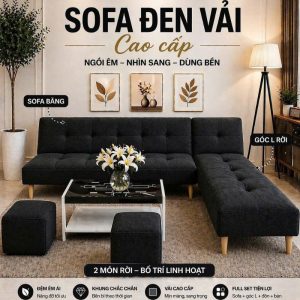 Thanh Lý Bộ Sofa Góc L Kèm Đôn Mới 99% 4 Thanh Lý Bộ Sofa Góc L Kèm Đôn Mới 99% 12