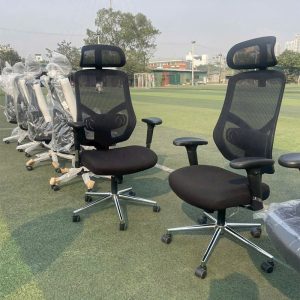 Ghế văn phòng lưng cao có tựa đầu