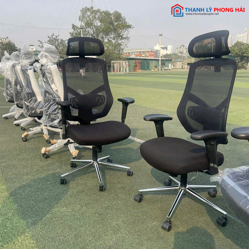 Thanh Lý Ghế Văn Phòng Lưng Cao Có Tựa Đầu Mới 99% ghe-van-phong-lung-cao Thanh Lý Ghế Văn Phòng Lưng Cao Có Tựa Đầu Mới 99%