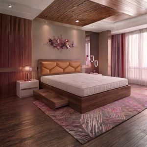 Thanh Lý Giường Ngủ Bọc Nệm Có Hộc Mới 99% 26