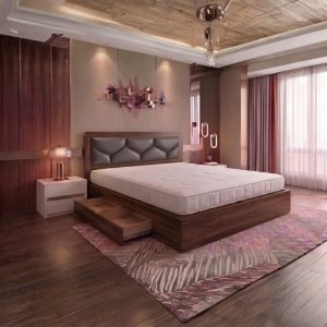 Thanh Lý Giường Ngủ Bọc Nệm Có Hộc Mới 99% 27