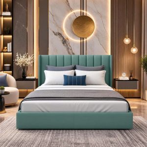 Thanh Lý Giường Ngủ Bọc Nệm Sọc Múi Mới 99% (Nhiều Màu) 7 Thanh Lý Giường Ngủ Bọc Nệm Sọc Múi Mới 99% (Nhiều Màu) 12