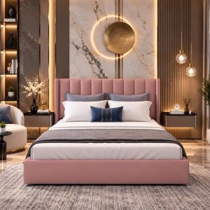 Thanh Lý Giường Ngủ Bọc Nệm Sọc Múi Mới 99% (Nhiều Màu) 6 Thanh Lý Giường Ngủ Bọc Nệm Sọc Múi Mới 99% (Nhiều Màu) 11