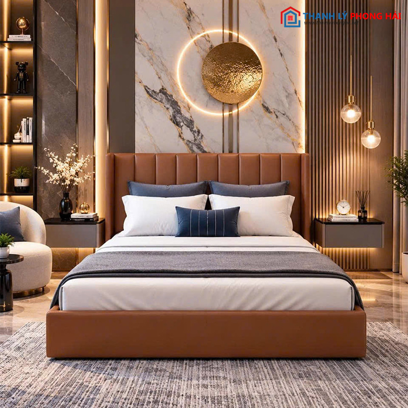 Thanh Lý Giường Ngủ Bọc Nệm Sọc Múi Mới 99% (Nhiều Màu) giuong-ngu-mui-soc-6 Thanh Lý Giường Ngủ Bọc Nệm Sọc Múi Mới 99% (Nhiều Màu)