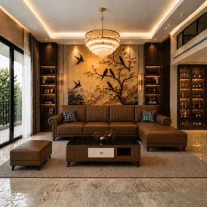 Thanh Lý Sofa Góc L Bọc Da Lưng Múi Sọc Mới 99% 9 Thanh Lý Sofa Góc L Bọc Da Lưng Múi Sọc Mới 99% 16