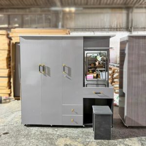 Thanh Lý Tủ Nhựa Kèm Bàn Trang Điểm 1m85 Mới 99% 3