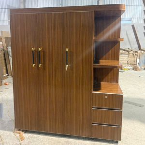 Thanh Lý Tủ Quần Áo Nhựa 3 Cánh Kèm Kệ Mới 99% 8