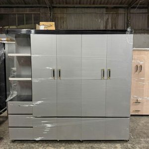 Thanh Lý Tủ Quần Áo Nhựa 4 Cánh Kèm Kệ Mới 99% 10