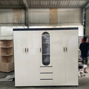 Thanh Lý Tủ Quần Áo Nhựa 5 Cánh Có Gương Mới 99% 3 Thanh Lý Tủ Quần Áo Nhựa 5 Cánh Có Gương Mới 99% 4