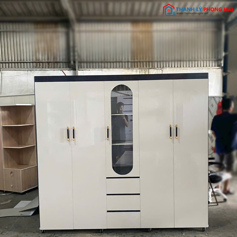 Thanh Lý Tủ Quần Áo Nhựa 5 Cánh Có Gương Mới 99% tu-quan-ao-nhua-5-canh-1 Thanh Lý Tủ Quần Áo Nhựa 5 Cánh Có Gương Mới 99%