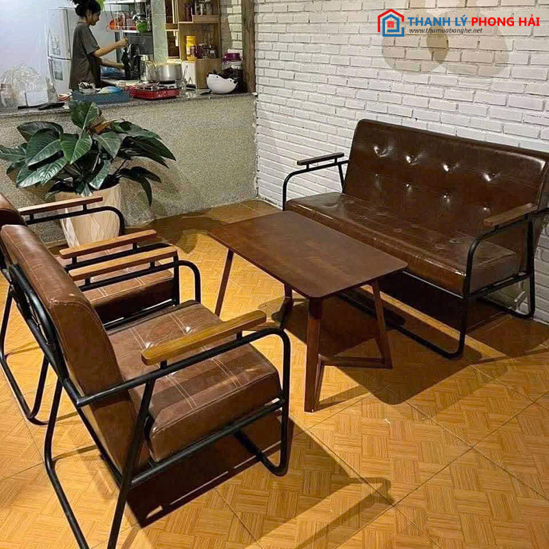 Thanh Lý Bàn Ghế Sofa Cafe Da Nâu Mới 99% bo-sofa-cafe-da-nau Thanh Lý Bàn Ghế Sofa Cafe Da Nâu Mới 99%