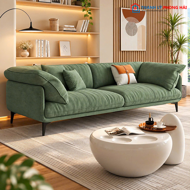 Thanh Lý Sofa 3 Chỗ Ngồi Bọc Vải Mới 99% (Nhiều Màu) sofa-2-cho-lung-thap-2 Thanh Lý Sofa 3 Chỗ Ngồi Bọc Vải Mới 99% (Nhiều Màu)
