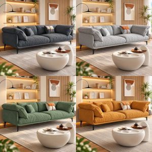 Thanh lý sofa 3 chỗ ngồi bọc vải