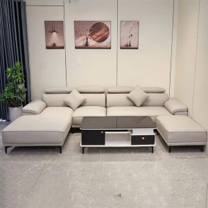 Thanh Lý Bộ Sofa Da Đầu Bậc Mới 99%