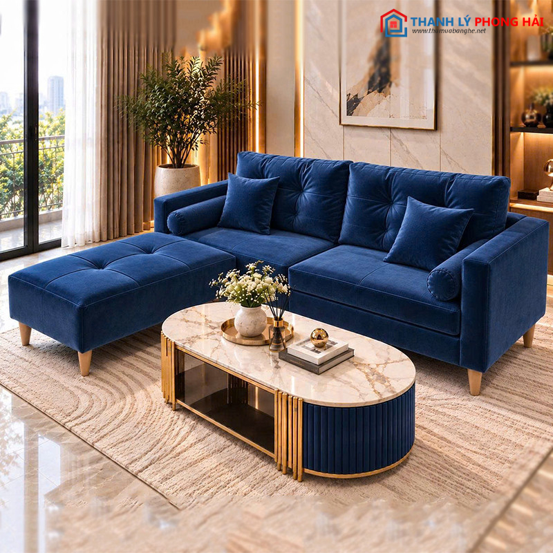 Thanh Lý Sofa Góc L Lưng Tựa Rút Nút (Nhiều Màu) sofa-goc-L-1 Thanh Lý Sofa Góc L Lưng Tựa Rút Nút (Nhiều Màu)