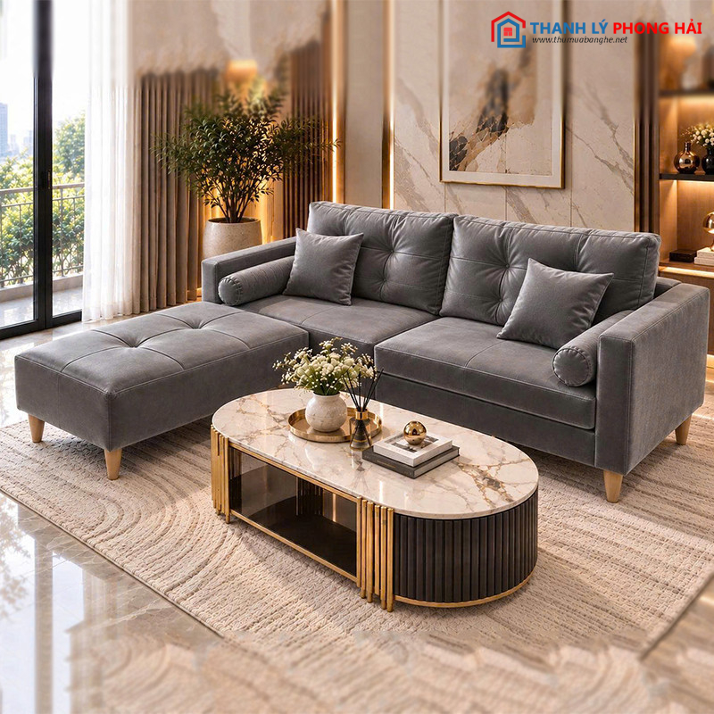 Thanh Lý Sofa Góc L Lưng Tựa Rút Nút (Nhiều Màu) sofa-goc-L-8 Thanh Lý Sofa Góc L Lưng Tựa Rút Nút (Nhiều Màu)