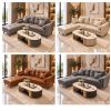 Thanh Lý Sofa Góc L Lưng Tựa Rút Nút