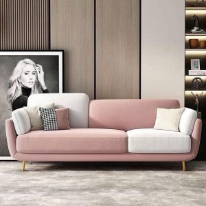 Thanh Lý Sofa Băng Bọc Vải Phối Màu Mới 99% 8