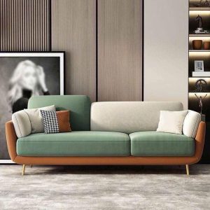 Thanh Lý Sofa Băng Bọc Vải Phối Màu Mới 99% 9