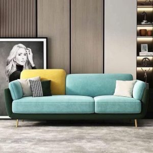Thanh Lý Sofa Băng Bọc Vải Phối Màu Mới 99% 10