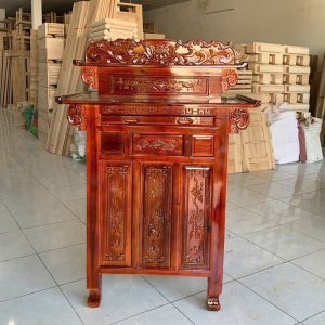 Thanh Lý tủ thờ gỗ tràm 2 tầng